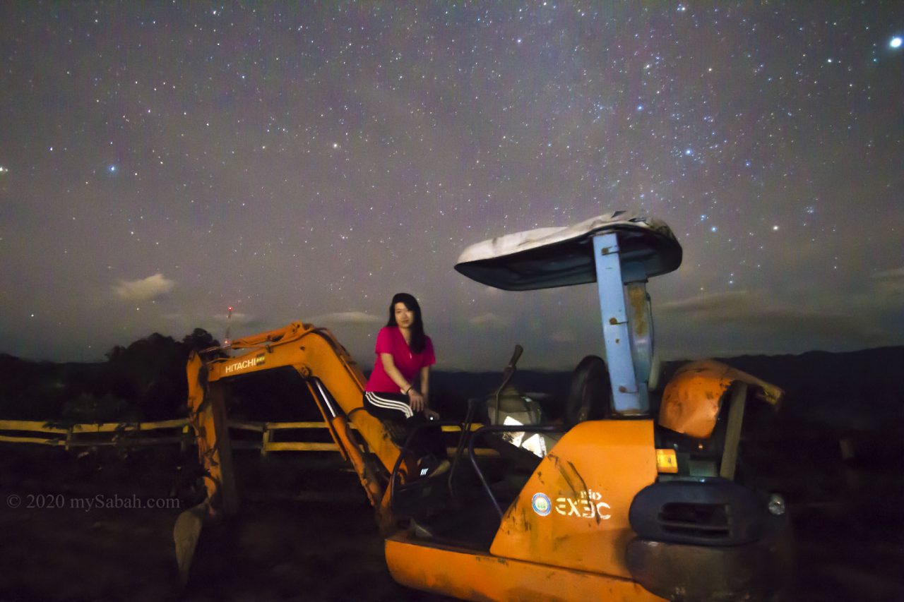 Photo shoot under the stars