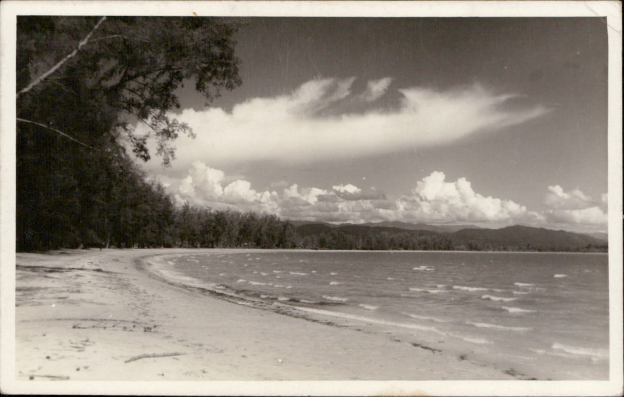 Photo of Tanjung Aru Beach in 1950s