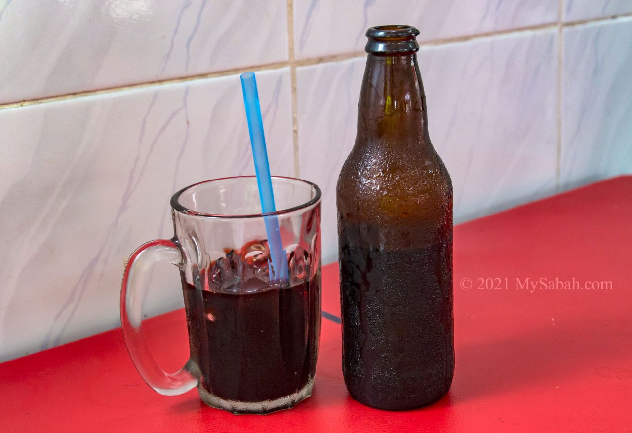 Bottled iced coffee