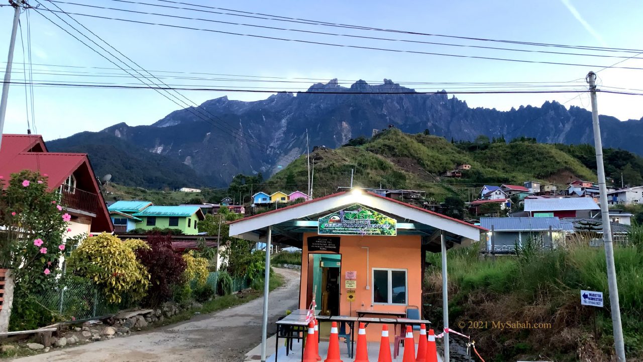 Registration Center and Admin Office for climbing Maragang Hill