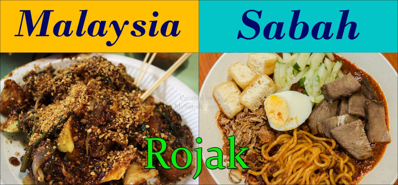 Malaysia and Sabah Rojak