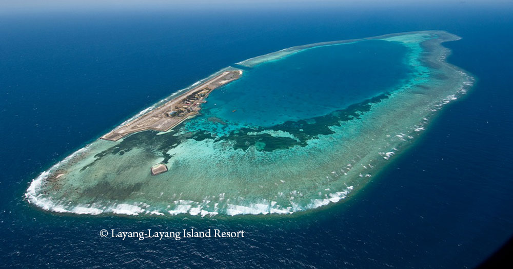 Layang-Layang Island of Malaysia