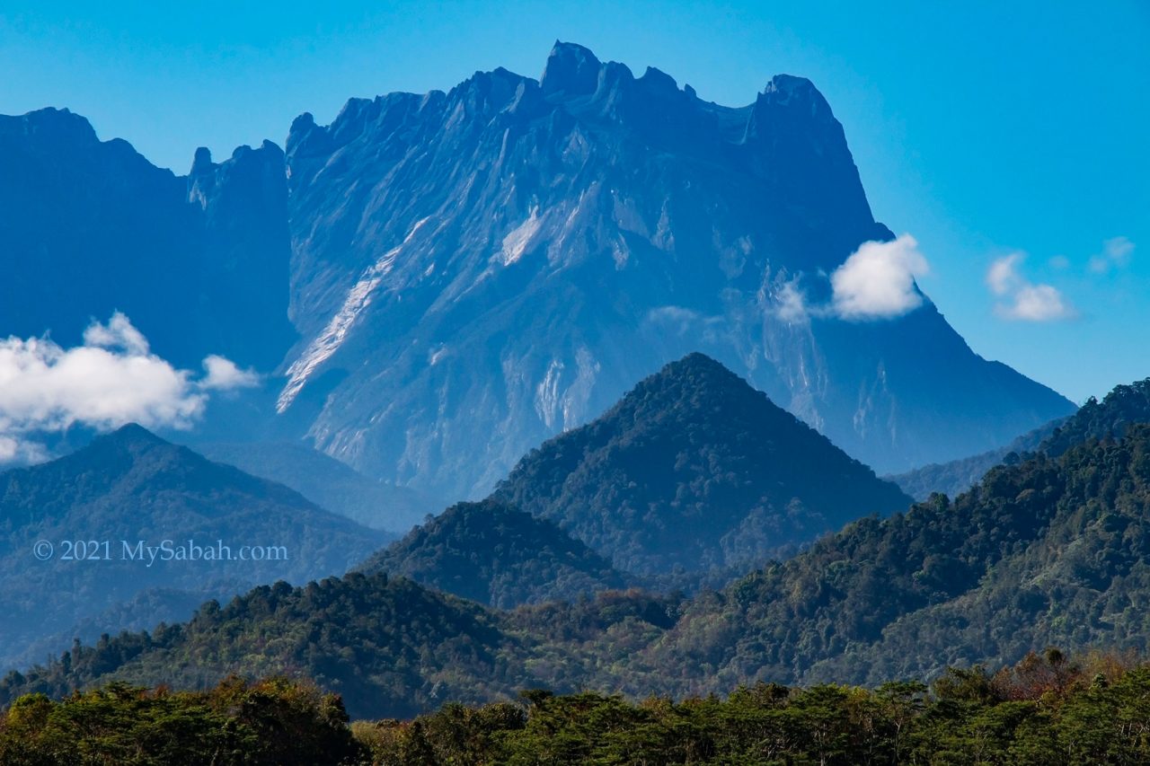 Mount Nungkok under Mount Kinabalu