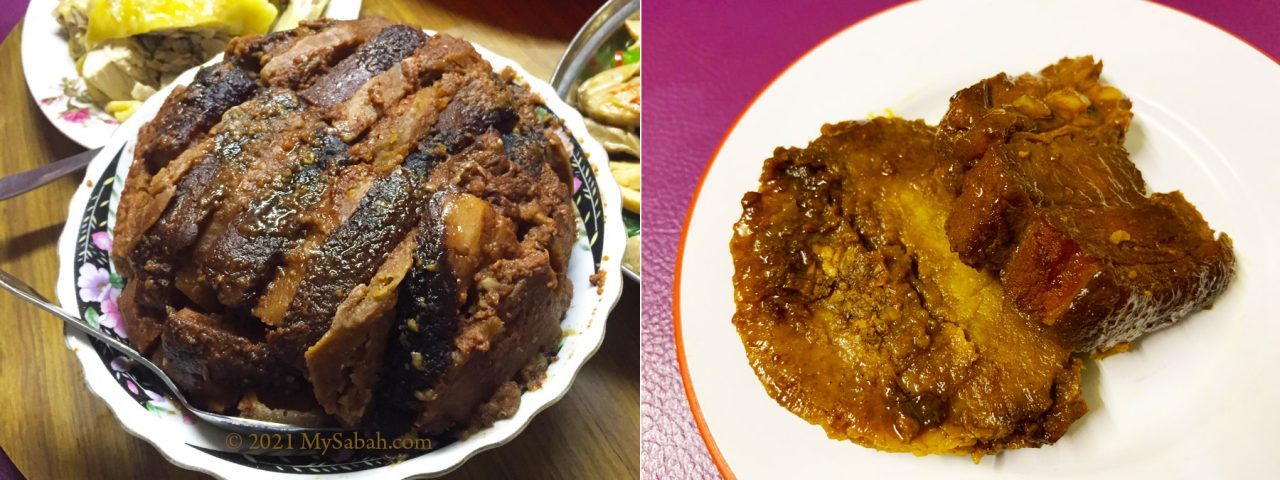 Hakka Steamed Pork Belly with Taro (客家芋頭扣肉)