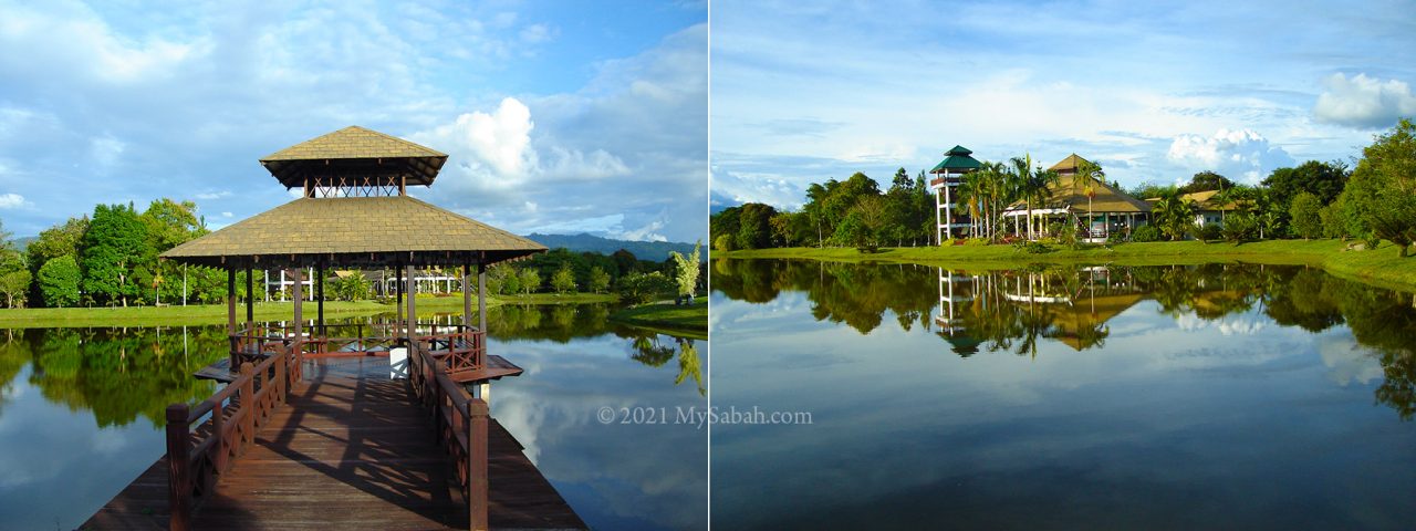 Rundum Lake in Sabah Agriculture Park
