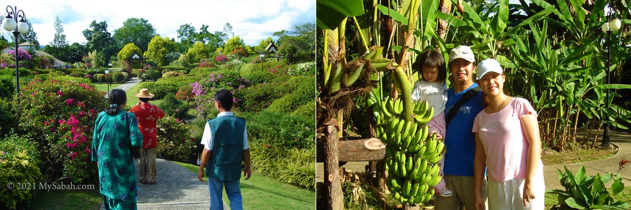 Family tour around Sabah Agriculture Park