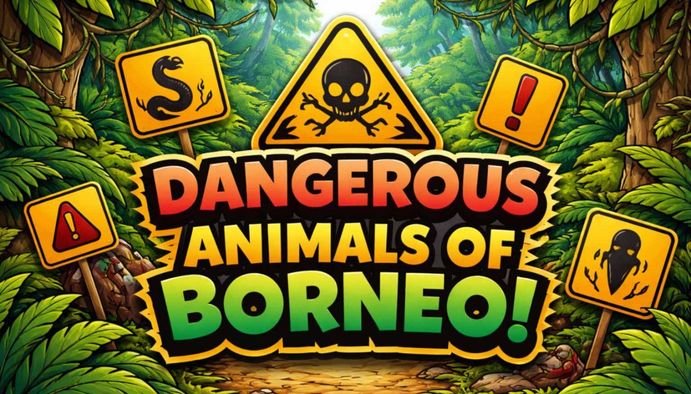 Thumbnail picture: Dangerous animals of Borneo