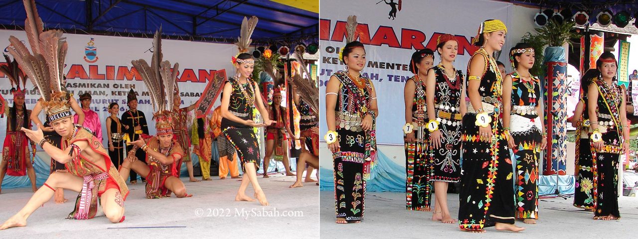 Dance performance and beauty pageant in Kalimaran Festival