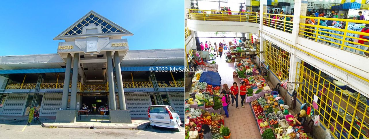 Tenom Market (Pasar Tenom) in town centre