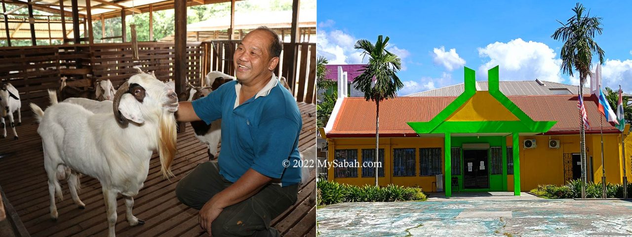 Left: Padas Farmstay. Right: Antanom Museum