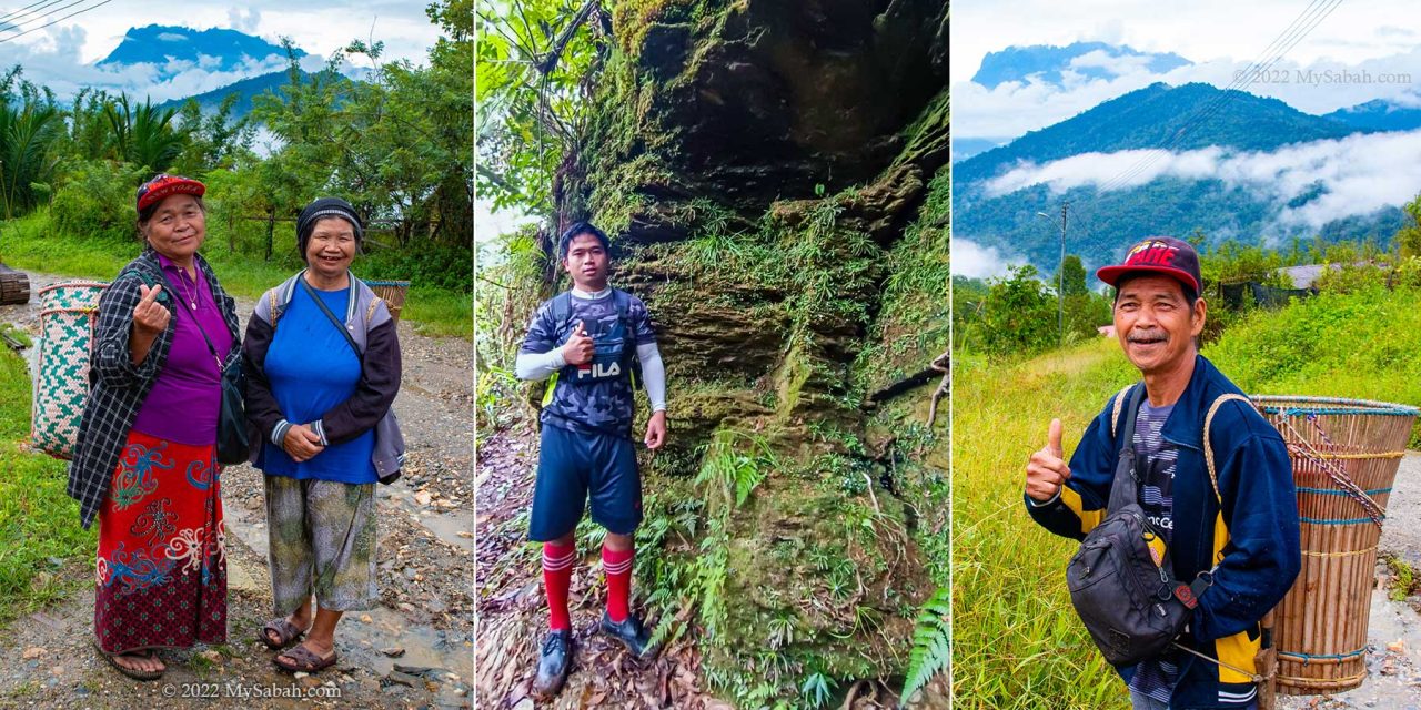 Villagers of Kampung Tiang Lama, Ranau