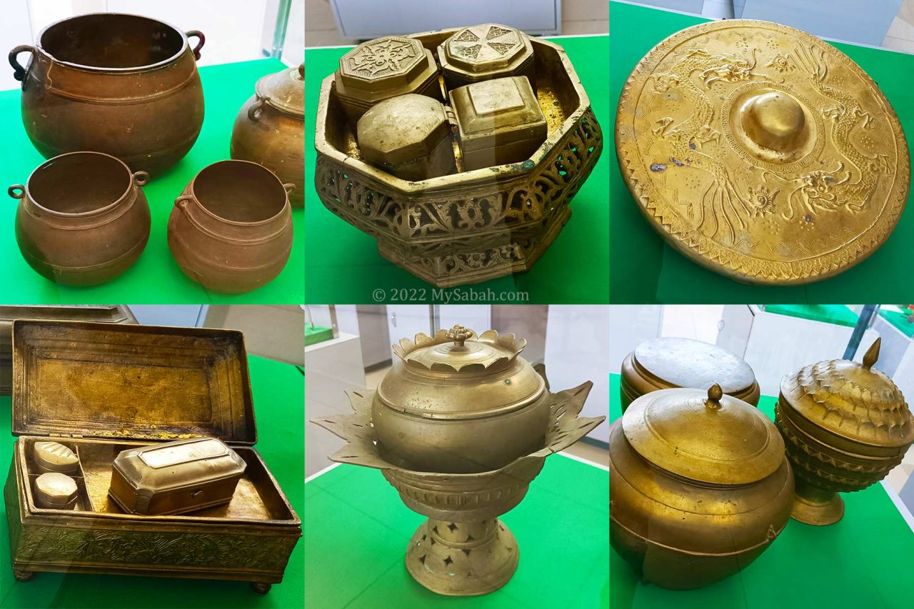 Brassware, bronzeware and copperware of Bajau