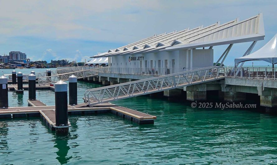 How to go to Islands nearby Kota Kinabalu city?