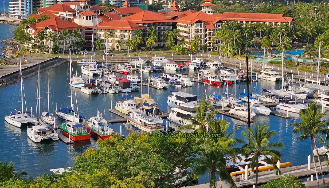 Sutera Harbour (Sutera Harbor) in Kota Kinabalu City