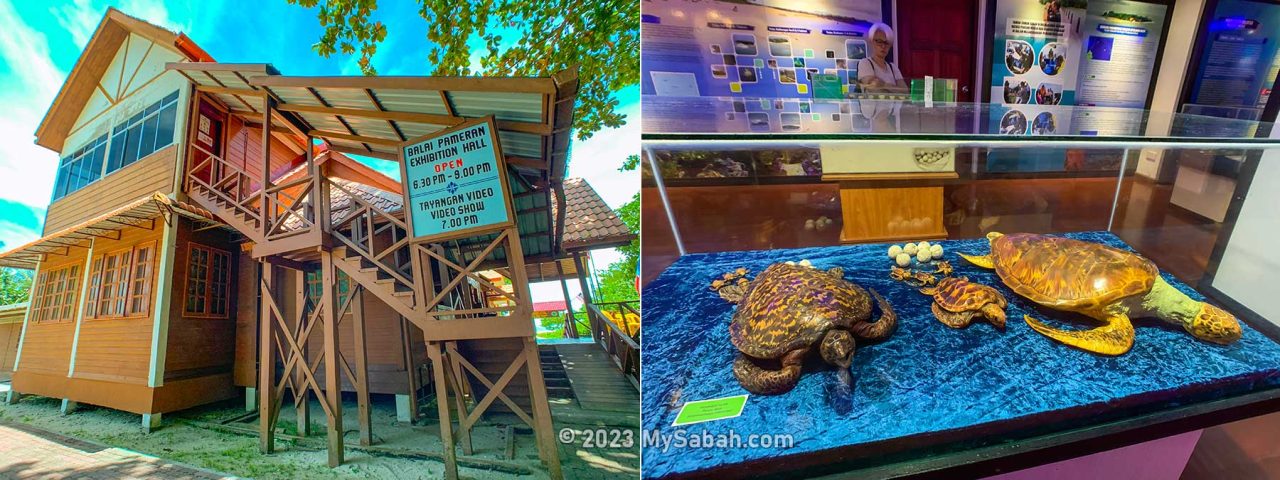 The Exhibition Hall of Selingan Turtle Islands Park