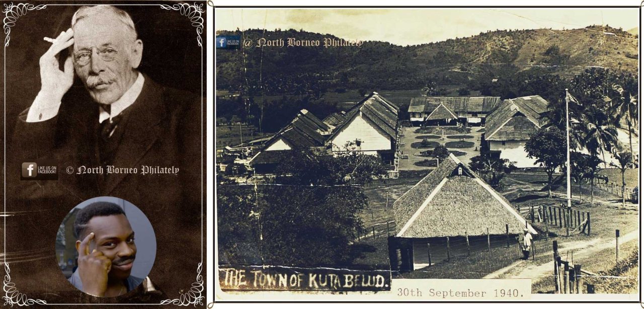 Photos of William Pretyman and old Kota Belud town