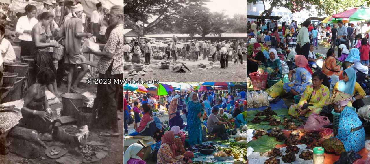 Past (1970s) Vs Present Tamu of Kota Belud