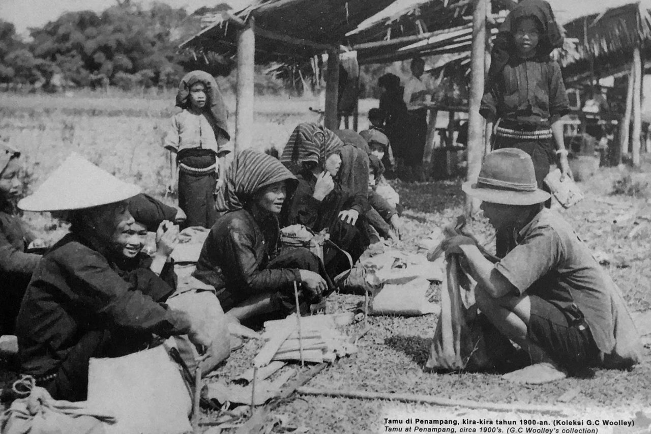 Photo of Penampang tamu taken by G. C. Woolley more than a hundred years ago