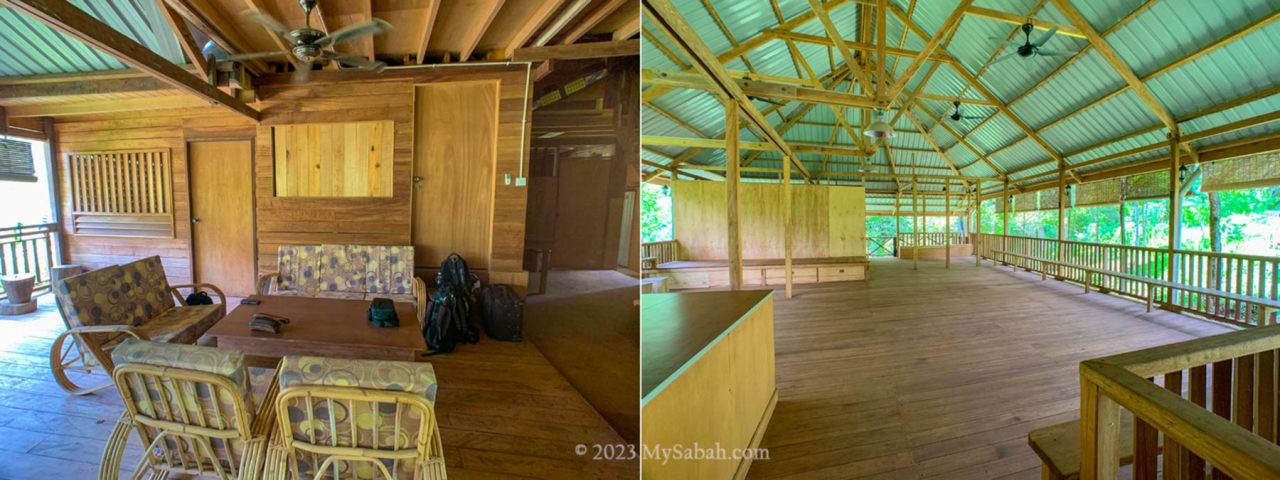 Lounge and activity hall of MunorAulai Guesthouse