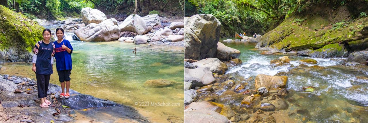 Crystal clear water of Sumandapiravuhus River