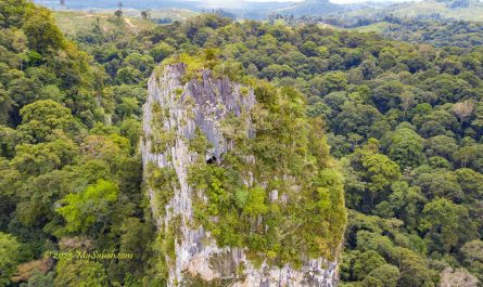 People on top of Batu Punggul