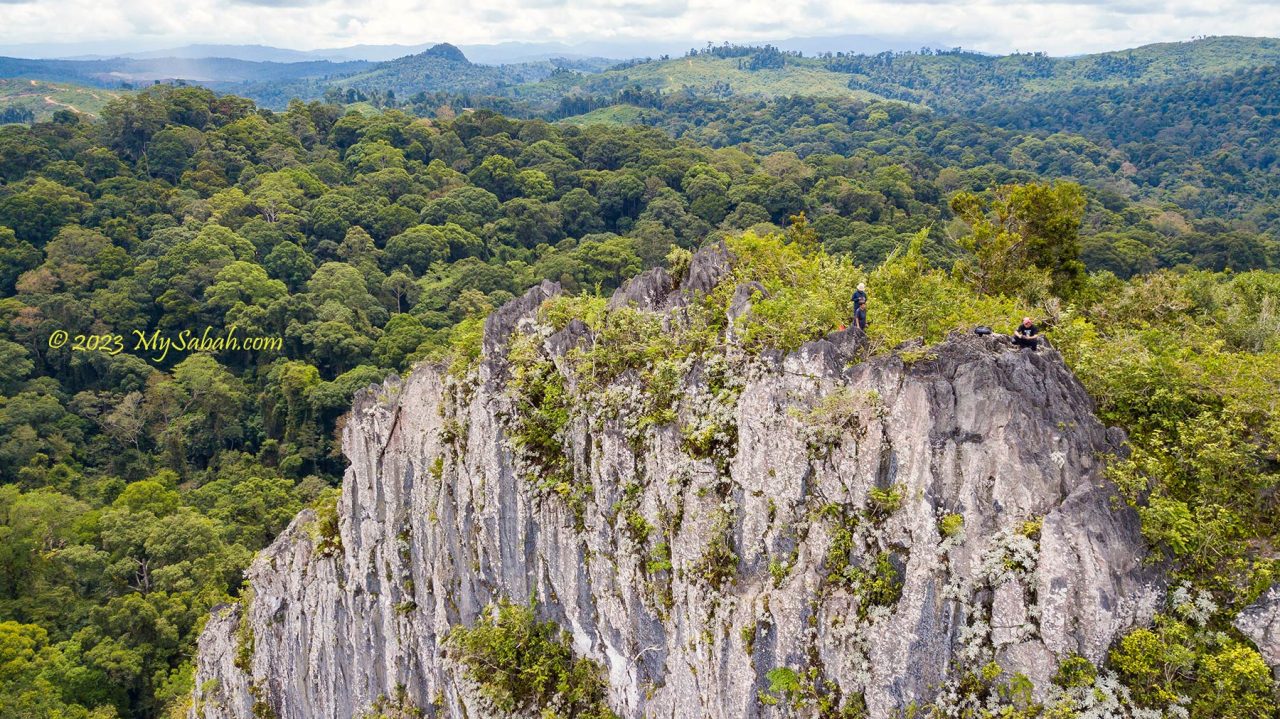 The summit of Batu Punggul