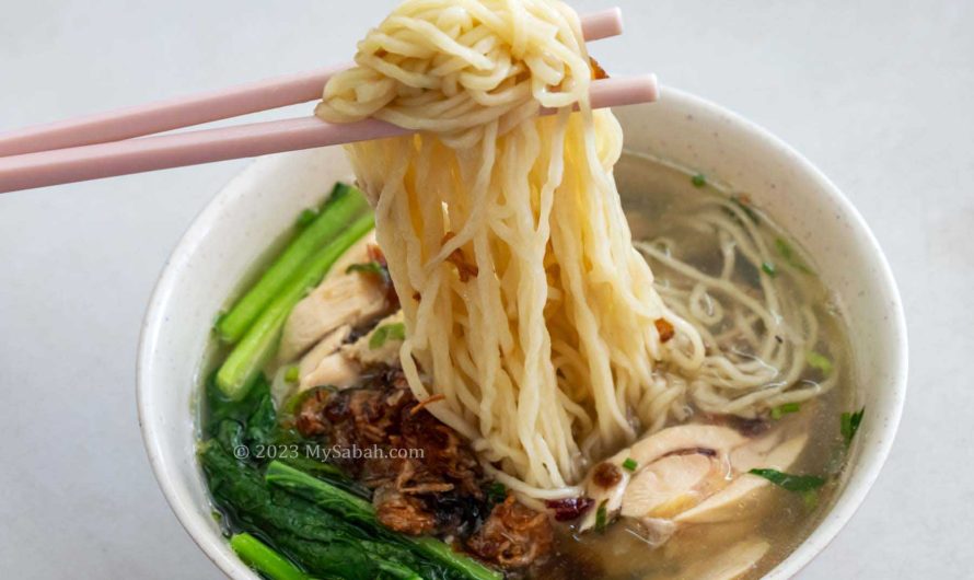 Mee Sup Kota Belud, the Noodle Soup from the Cowboy Town of Sabah
