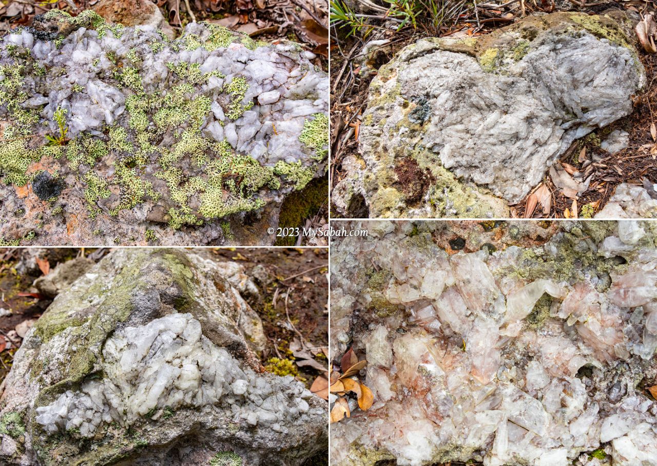 Crystal rocks of Wullersdorf Peak