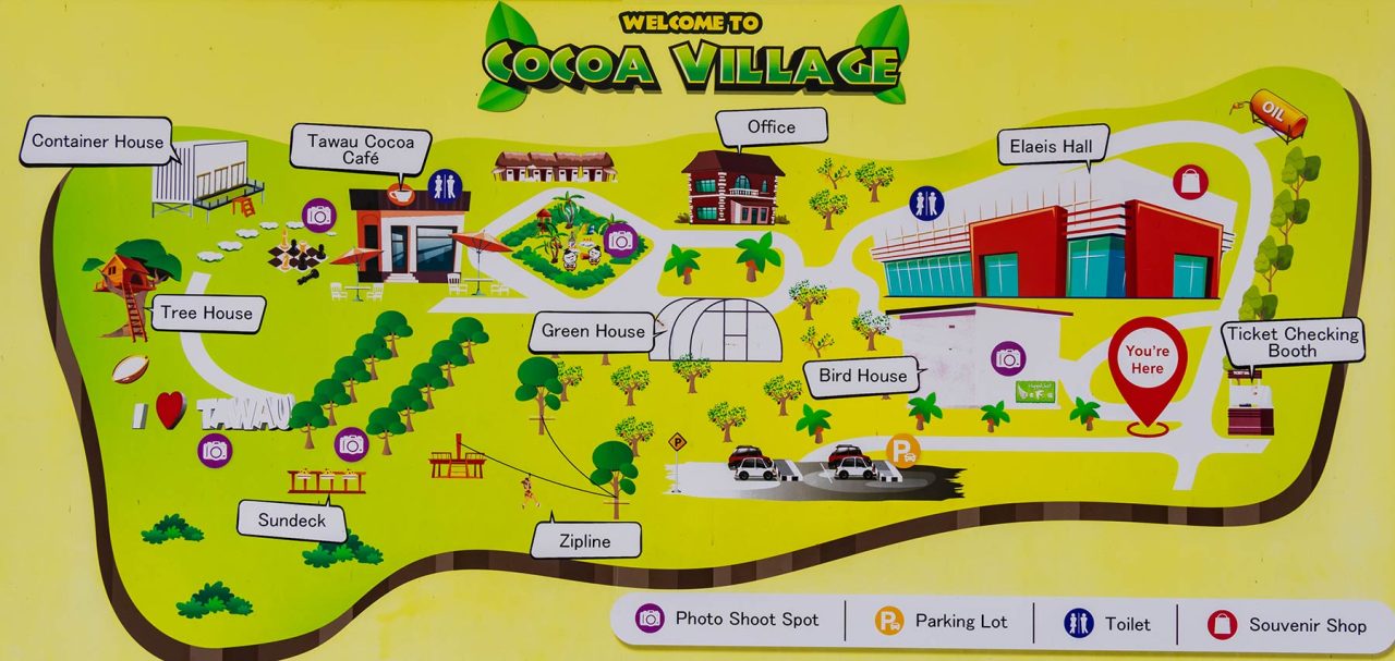 Layout map of Teck Guan Cocoa Village