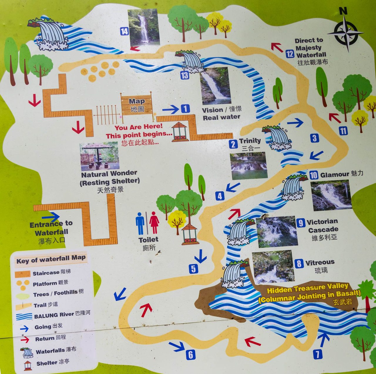 Site map of Cocoa Culture Spring at Teck Guan Cocoa Village