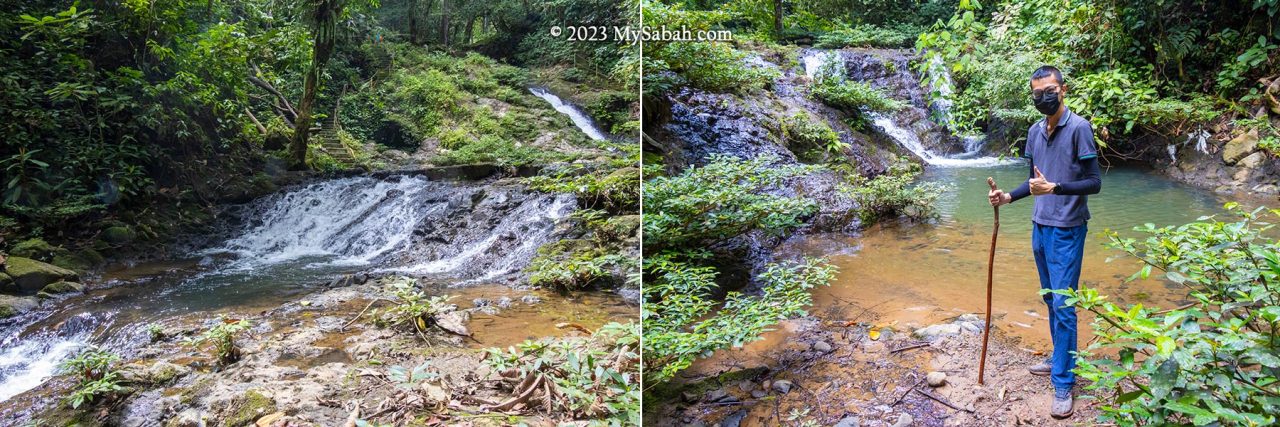 Waterfalls in Cocoa Culture Spring