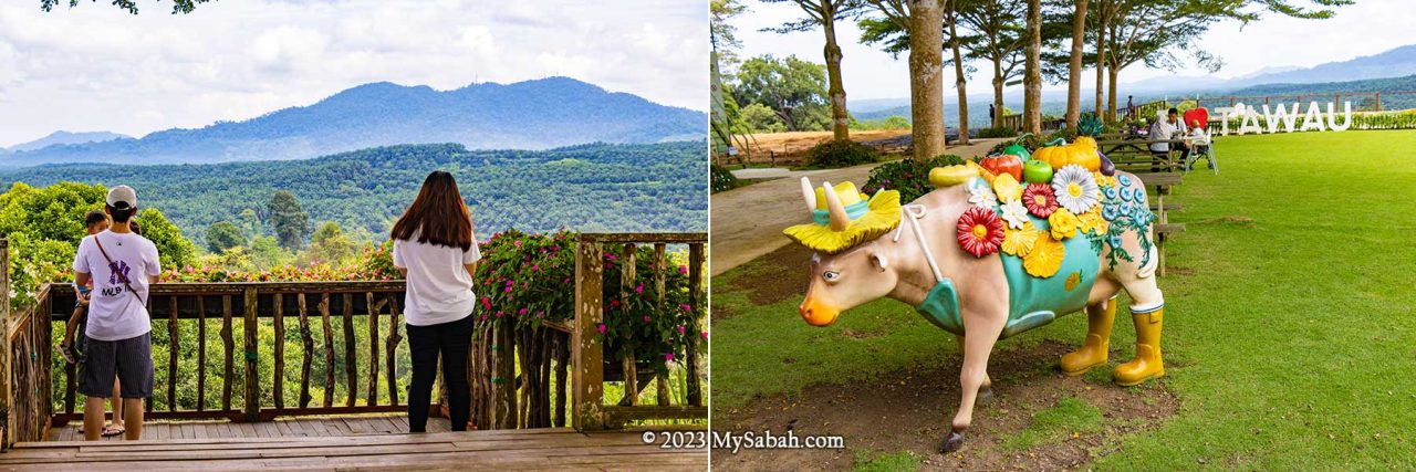 Tourists at Teck Guan Cocoa Village