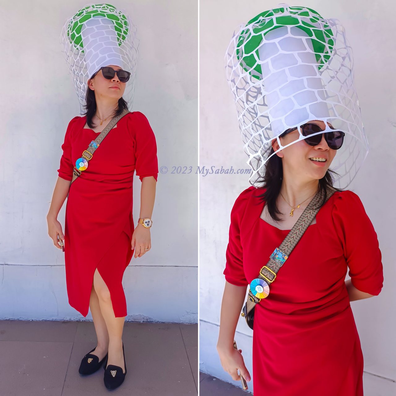 Fashion inspired by Bridal Veil mushroom