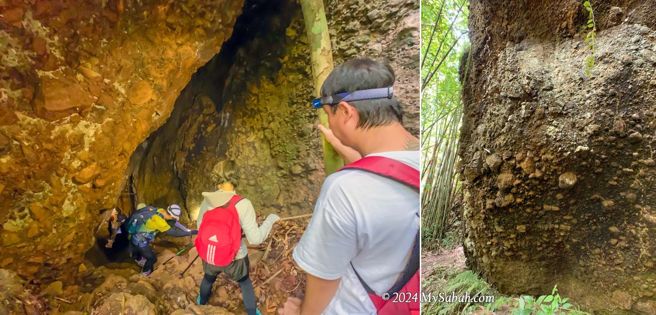 Entering Wongking Cave