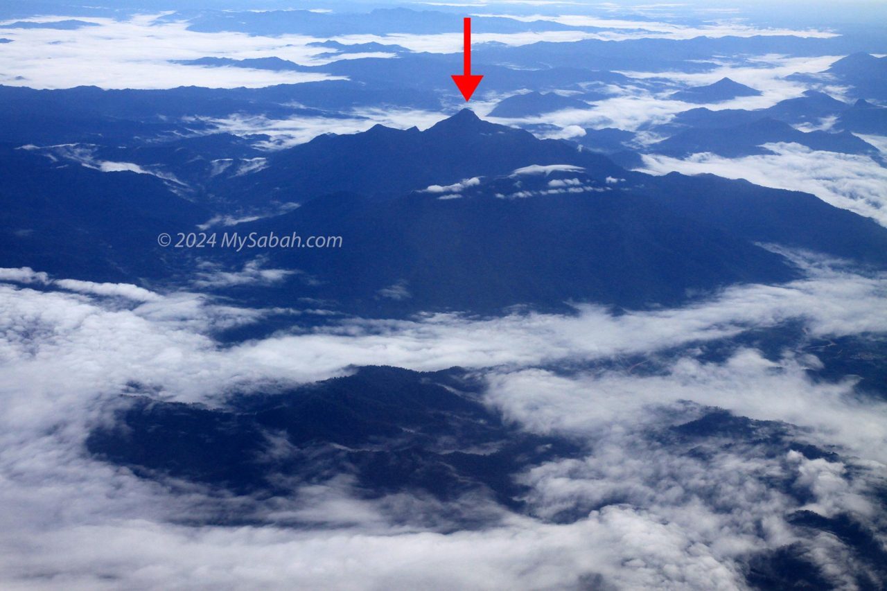 Mount Trus Madi (or Trusmadi), the second highest mountain of Malaysia