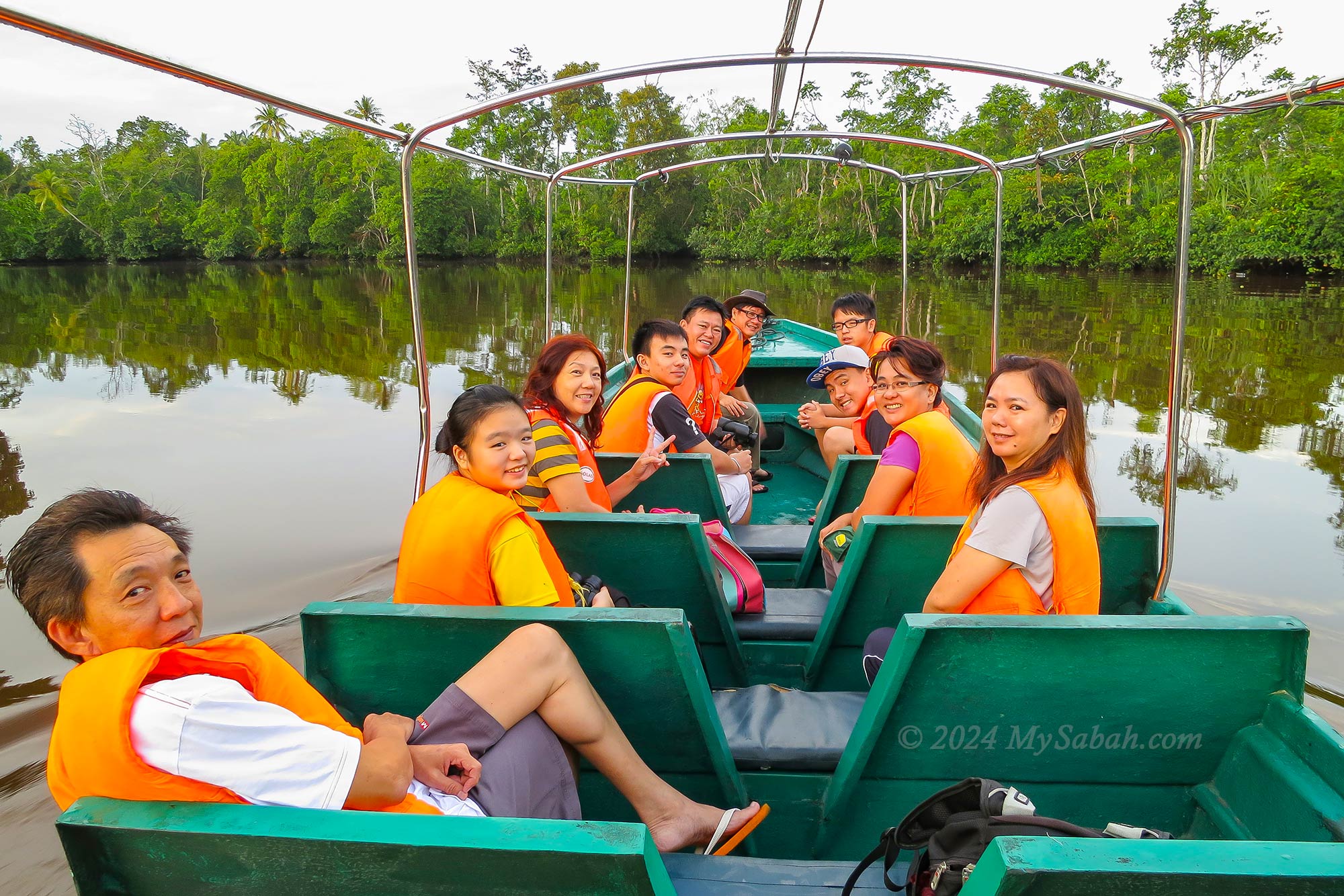 River cruise at Klias Wetland