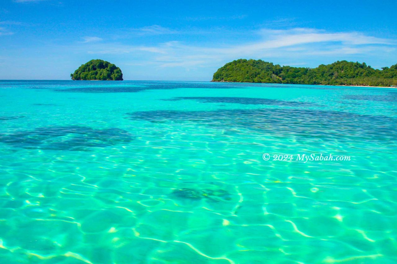 Sea of Mantanani Island