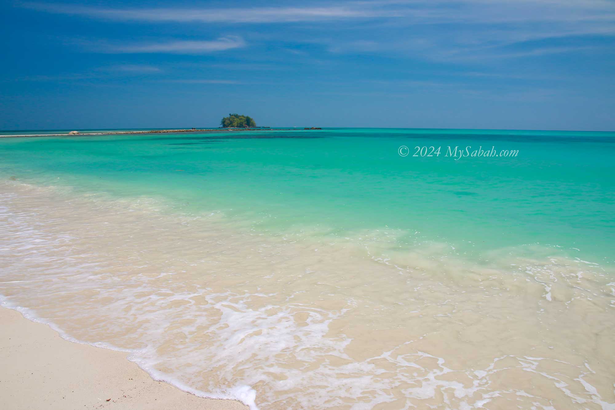 Sands Spit Island (Pulau Kalampunian Besar) of Pulau Tiga Marine Park