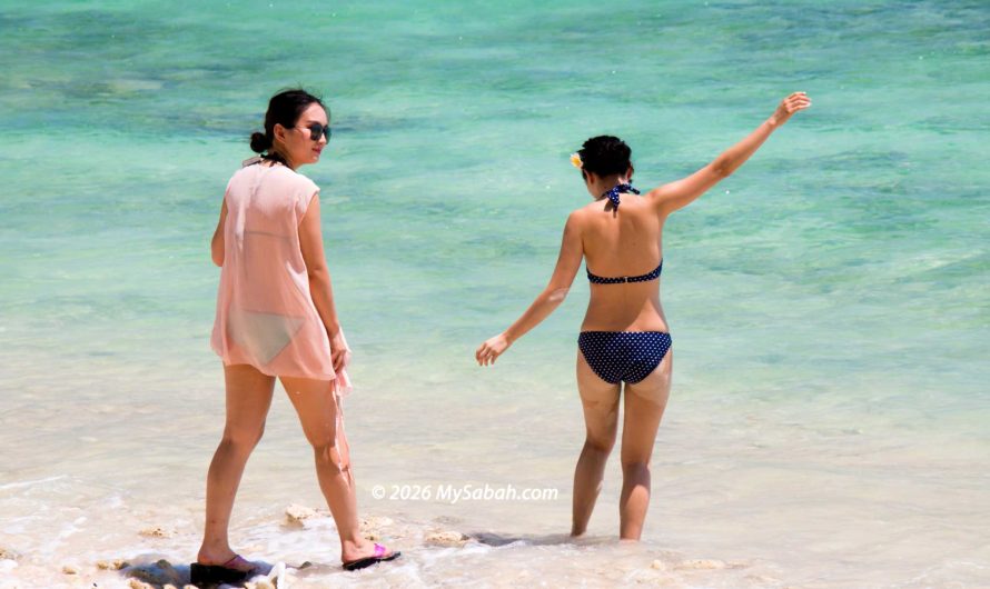 Mamutik Island of Sabah, Malaysia