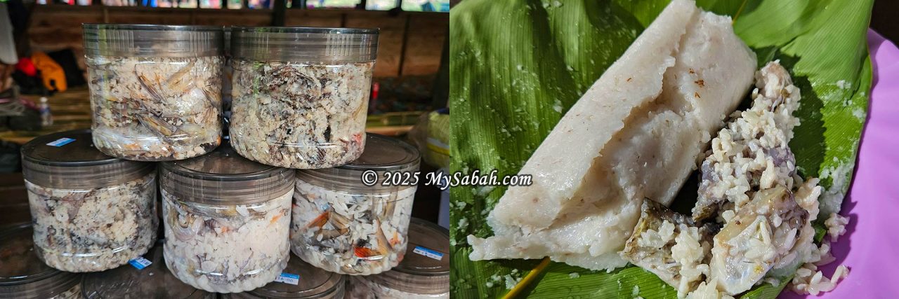 Bosou ikan (Fish Bosou in Murut style)