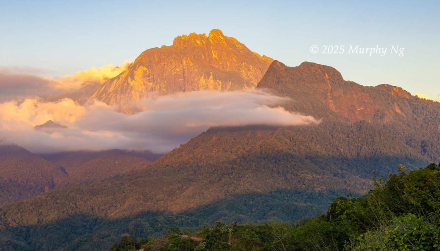 Mount Kinabalu and Mount Nungkok