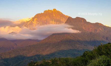 Mount Kinabalu and Mount Nungkok