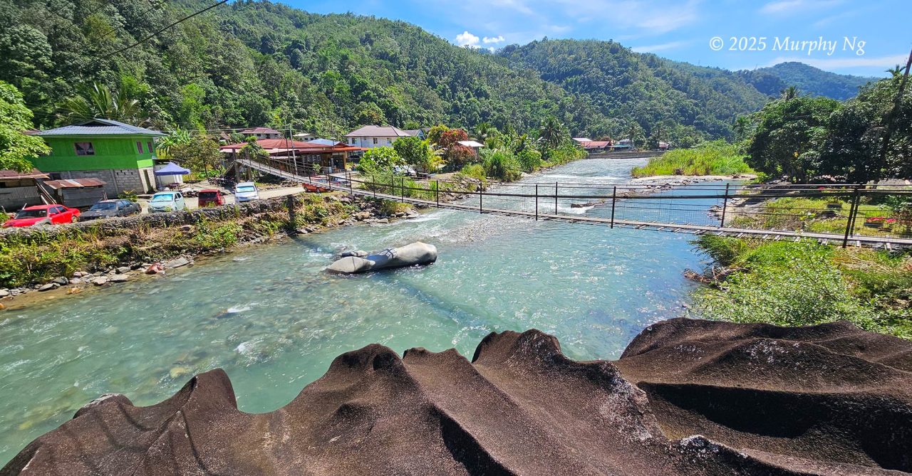 Kadamaian River in Kg. Tambatuon