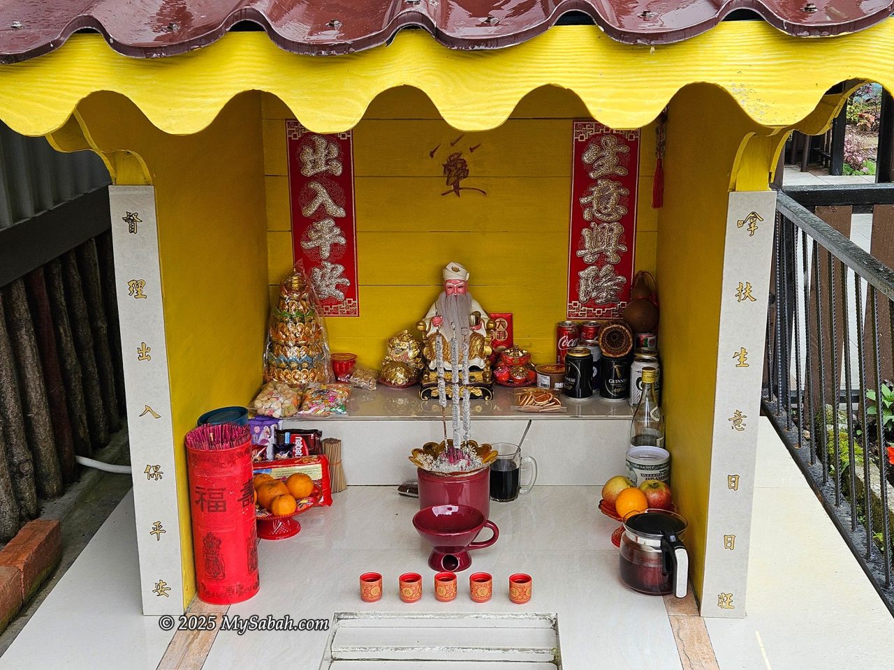 Shrine of Datuk Gong in Mesilau