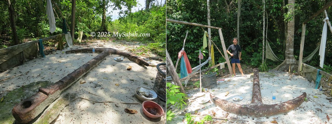 The mysterious anchor keramat of Mengalum Island