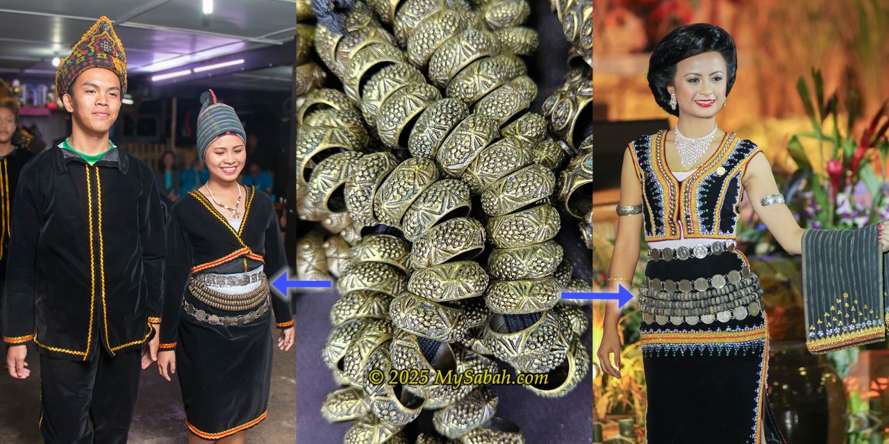 Tankong (Sinsing) worn by Dusun women from Tambunan