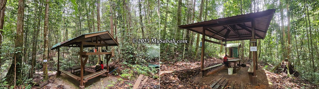 Pondok Casuarina at KM 6 and Pondok Pandanus at KM 8