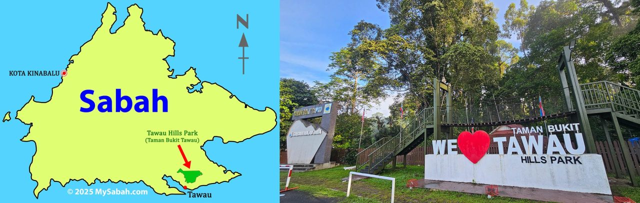 Tawau Hills Park (Taman Bukit Tawau) of Sabah