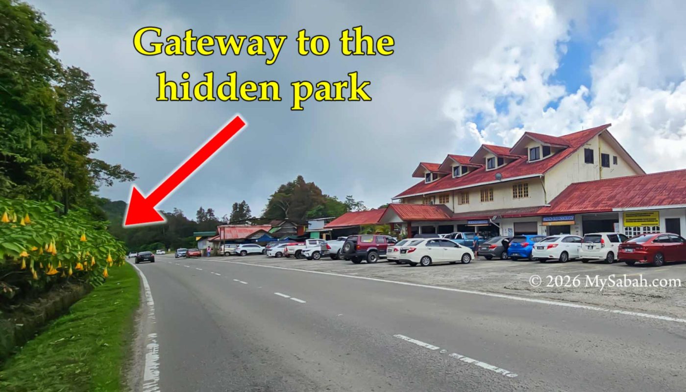 Junction to the Gunung Alab Substation