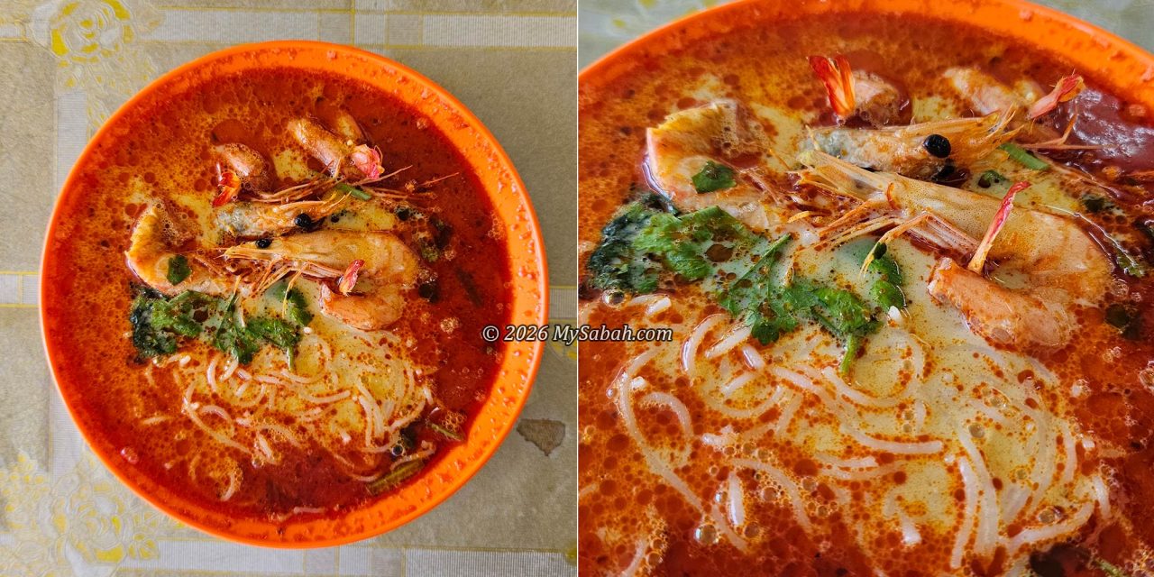 Tom Yam Noodle Soup by Rainbow Kitchen, Kudat